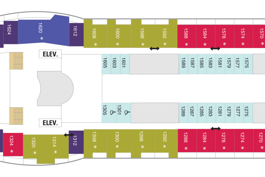 Royal Carribbean Deck plan Adventure of the Seas DECK10.png